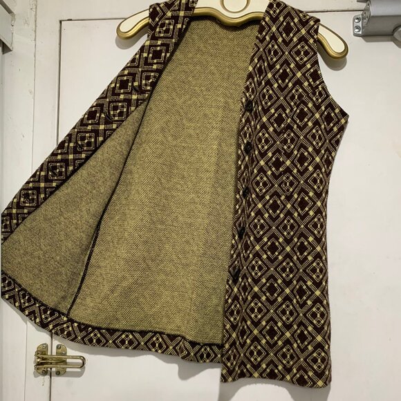 VINTAGE KINSON TALL VESTS SIZE S/M - Picture 4 of 6